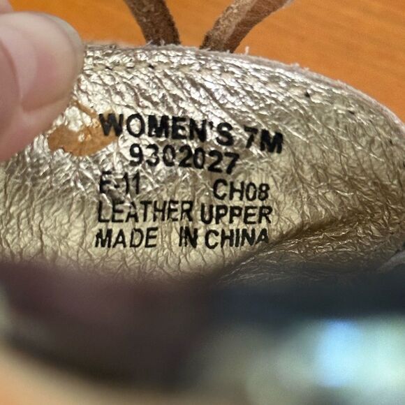 Sperry Top Sider Calf Hair Leopard Boat Shoes Dark Brown Patent Leather Size 7 - Picture 8 of 8